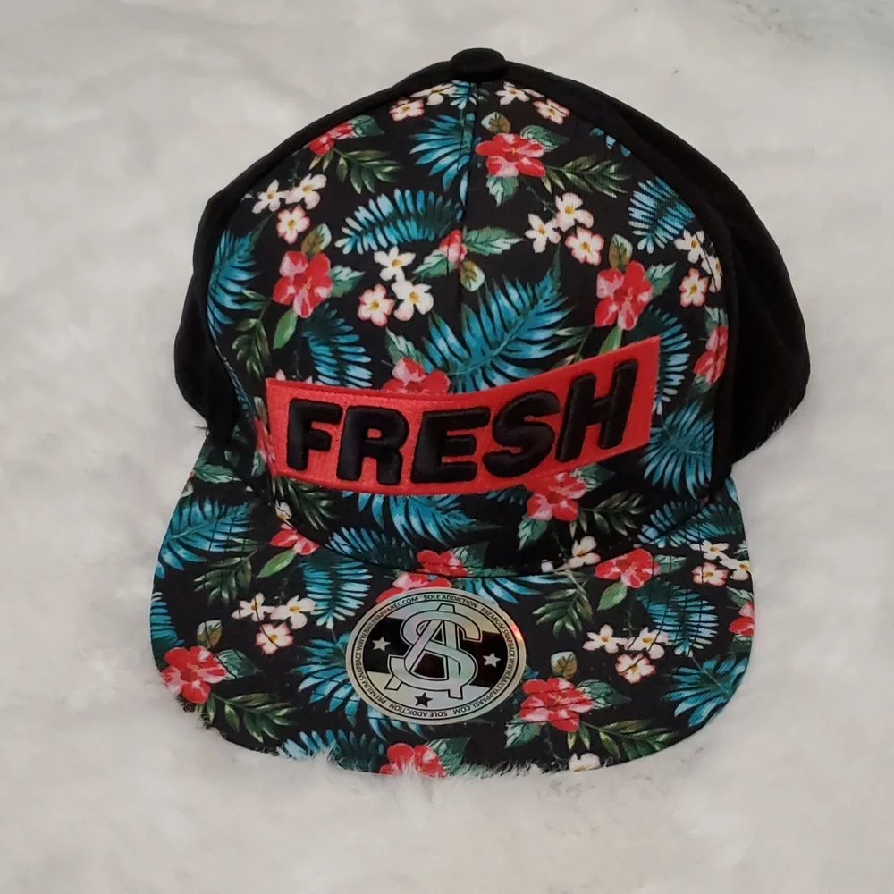 Sole Addiction Fresh Snap Back Floral Hat